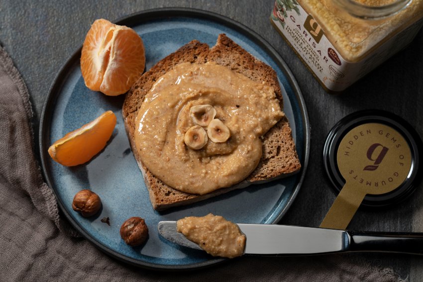 Garisar Double Roasted Hazelnut Butter: Traditional Hazelnut Butter, Made with Love - Garisar