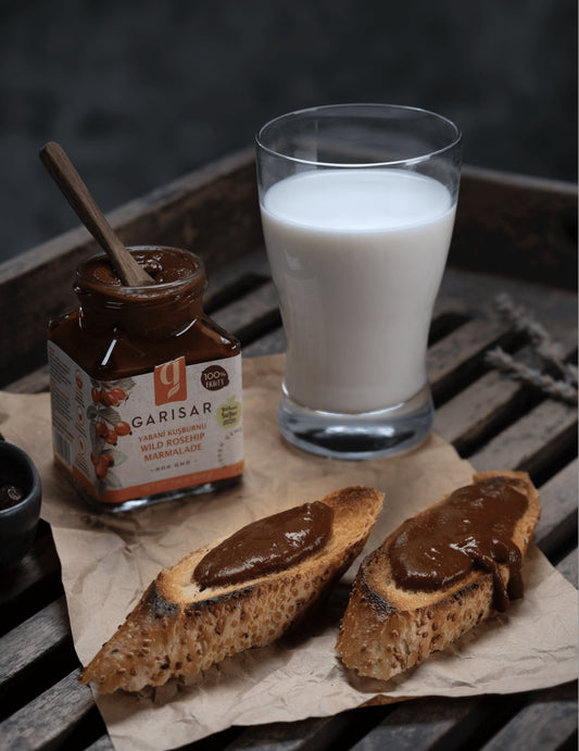 Garisar Wild Rosehip Marmalade: Natural Fruit, Excellent Taste - Garisar