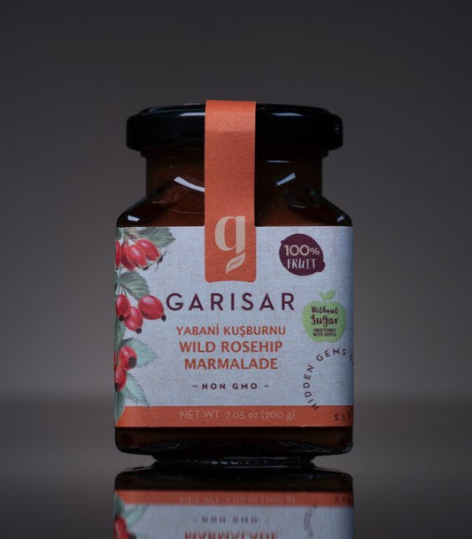 Garisar Wild Rosehip Marmalade – No Sugar: Its Taste Comes from Nature - Garisar