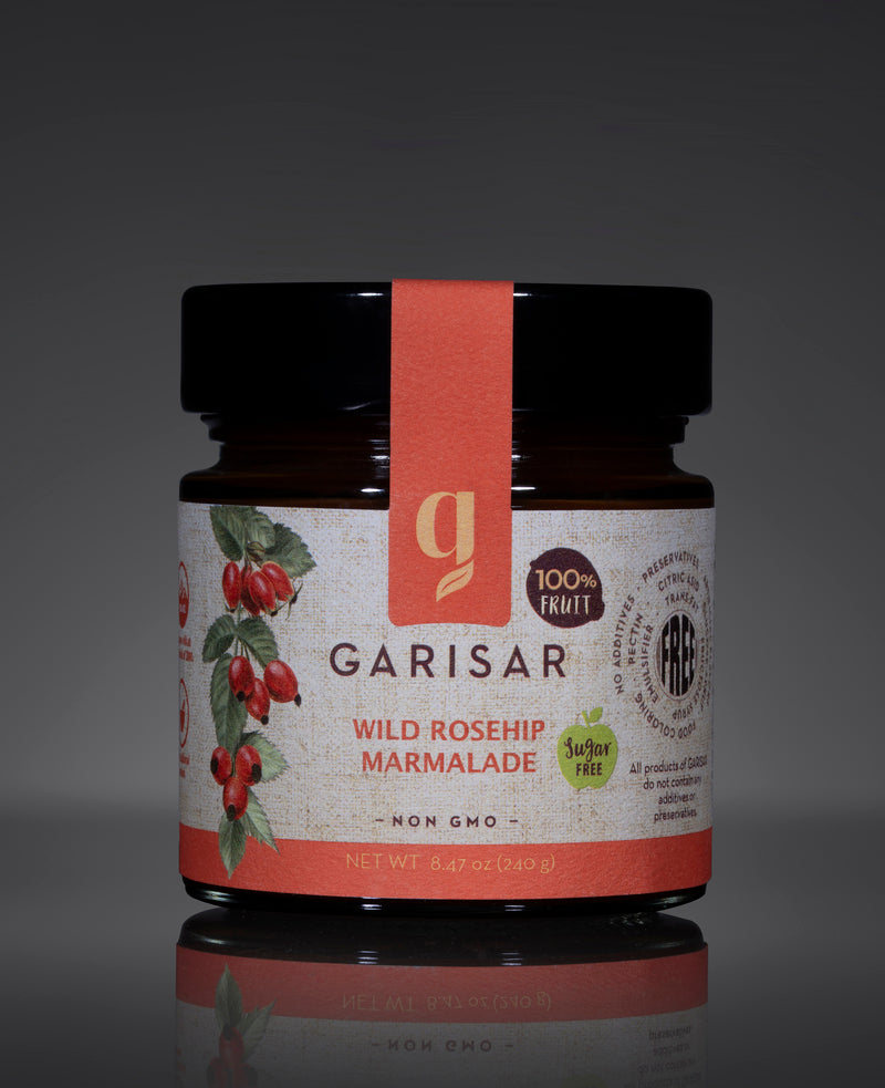 Garisar Garisar Wild Rosehip Marmalade Sugar Free 9.87 oz (280 gr) Pack of 1