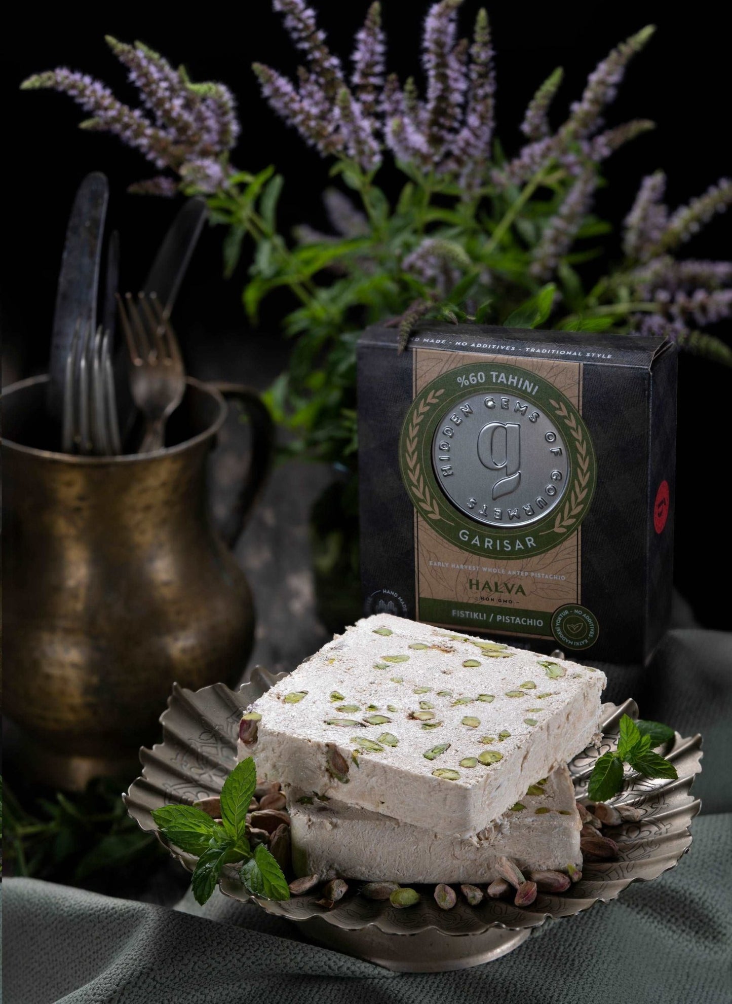 Garisar Garisar Antep Pistachio Tahini Halva