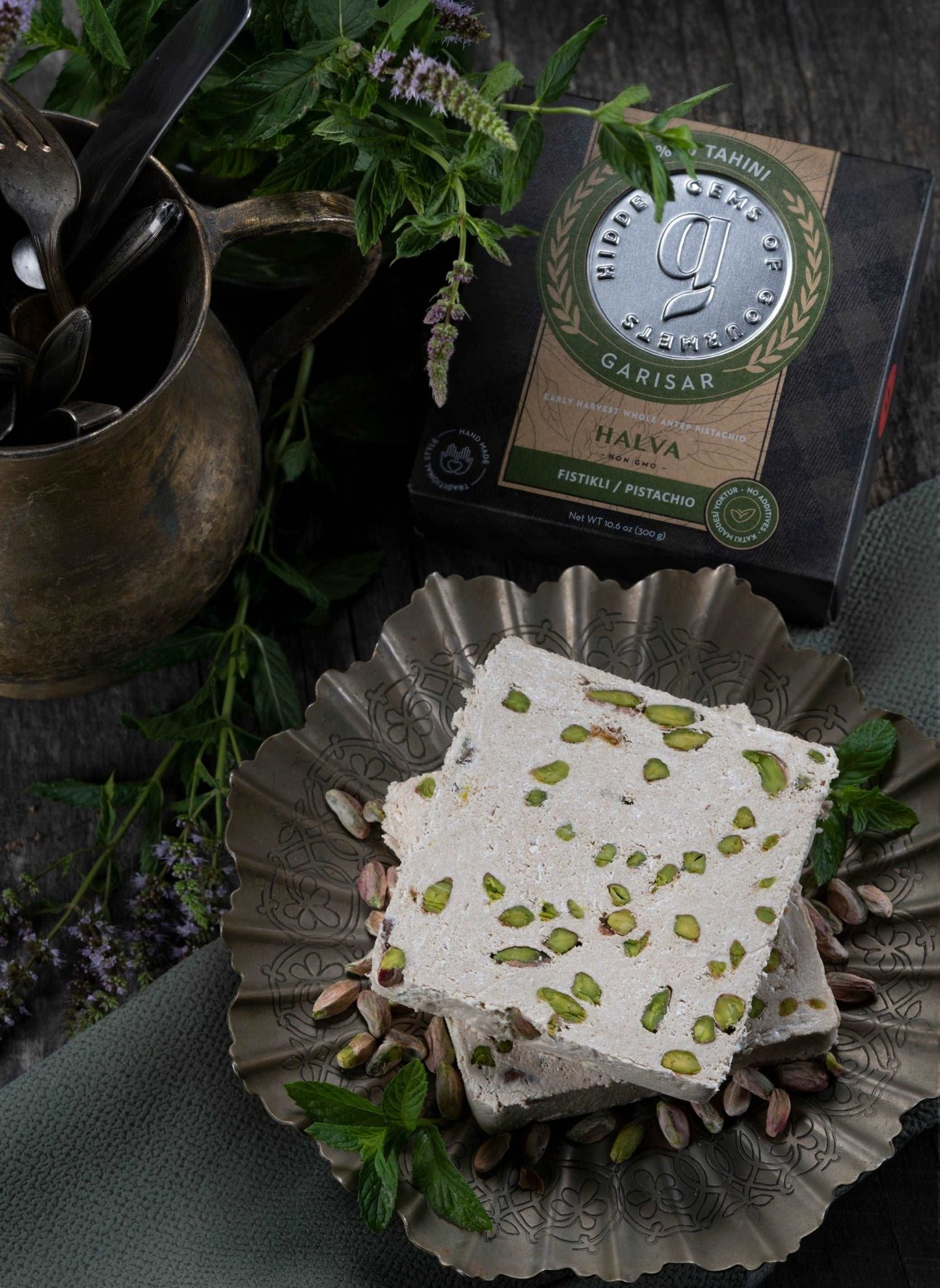 Garisar Garisar Antep Pistachio Tahini Halva