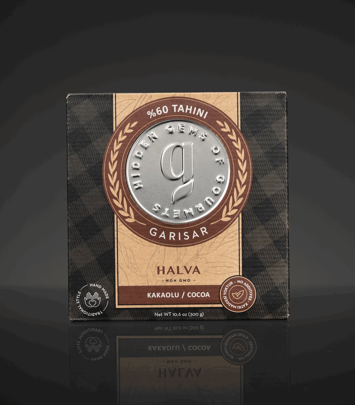 Garisar Garisar Cocoa Tahini Halva 10.6 oz (300 gr) Pack of 1