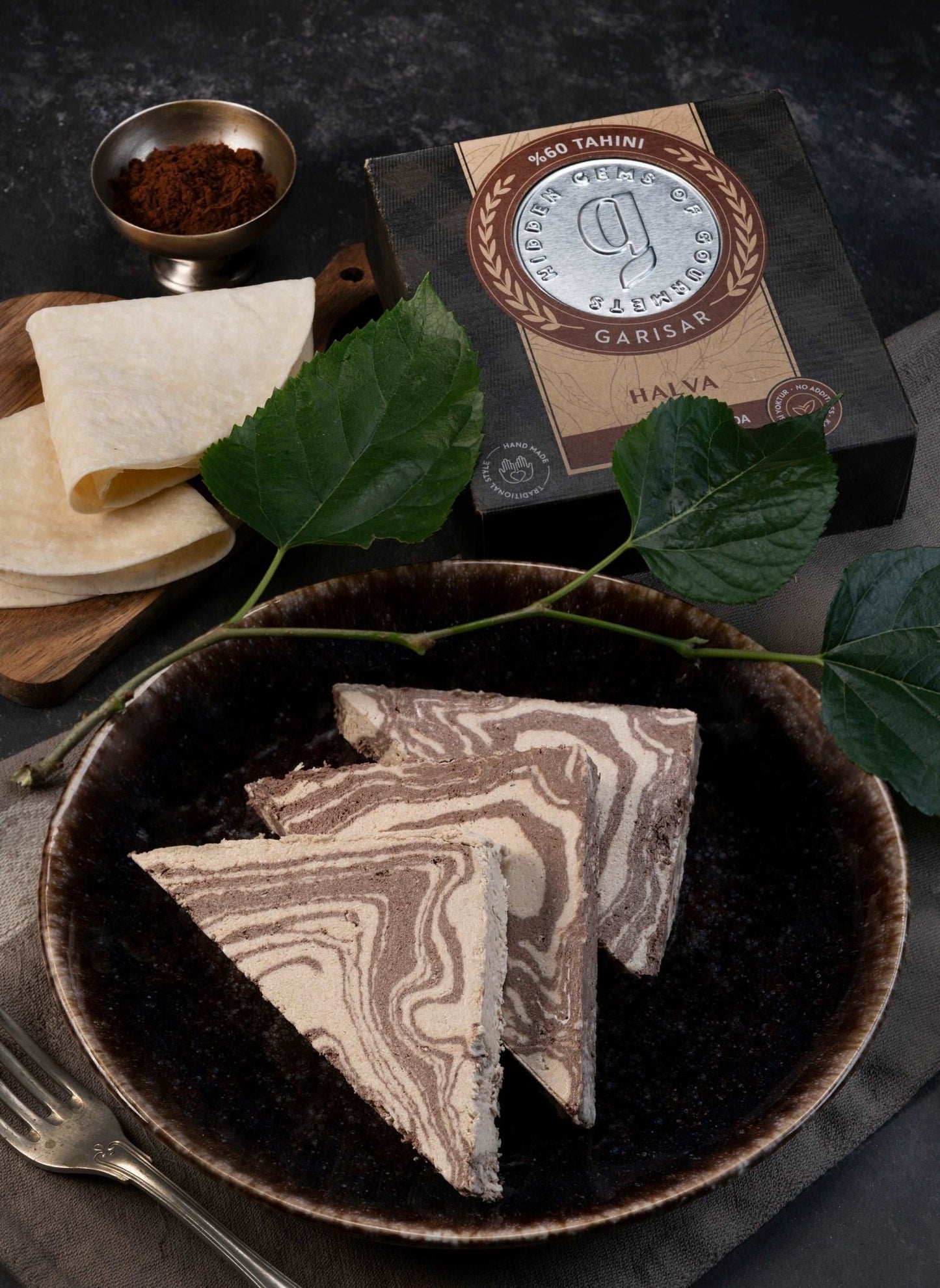 Garisar Garisar Cocoa Tahini Halva