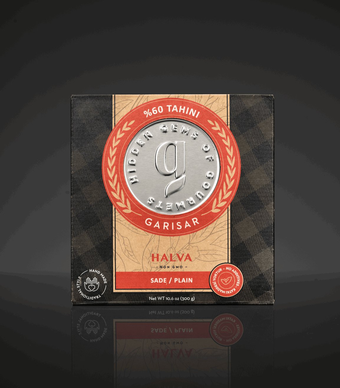 Garisar Garisar Plain Tahini Halva 10.6 oz (300 gr) Pack of 1