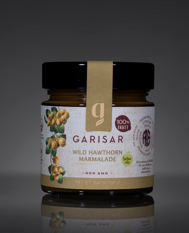 Garisar Garisar Wild Hawthorn Marmalade Sugar Free 9.87 oz (280 gr) Pack of 1