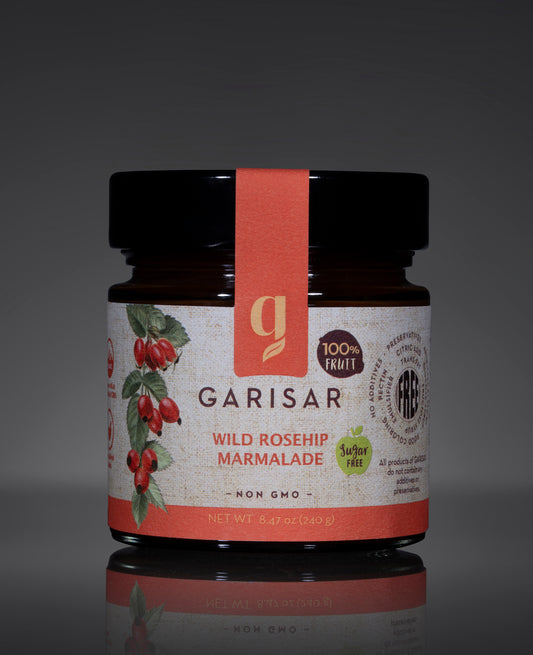 Garisar Garisar Wild Rosehip Marmalade Sugar Free 9.87 oz (280 gr) Pack of 1